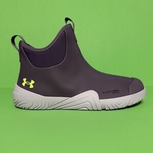 Under Armour Charged Shoreman Deck Boots Dark Grey 3026906-101 Size Men’s 10